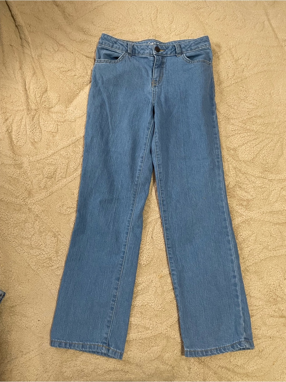 Cat & Jack Kids Light Blue Straight-Leg Jeans
